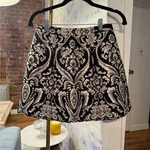 Printed Alice + Olivia Skirt